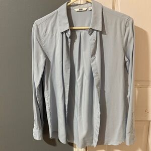 Uniqlo Soft Blue Collared Shirt